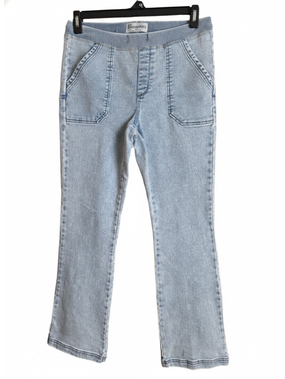 No Boundaries Light Wash Denim Jeans Size M (8-10)
